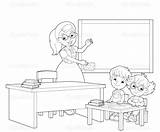 Coloring Pages Classroom Getdrawings sketch template