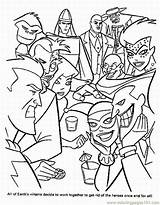 Squad Superheroes Eroi Coloringhome Coloringpages101 sketch template