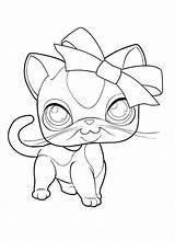 Lps Coloring Pages Pet Shop Littlest Printable Cat Kids Colouring Shops Getcolorings Color Getdrawings Bestappsforkids Colorings Comments sketch template