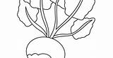 Turnip Giant Printable sketch template