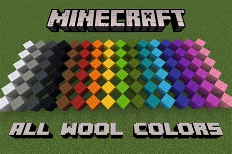 minecraft wool colors   dye wool  minecraft beebom