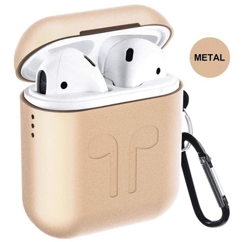 kekilo gold metal airpods case case accessories metal