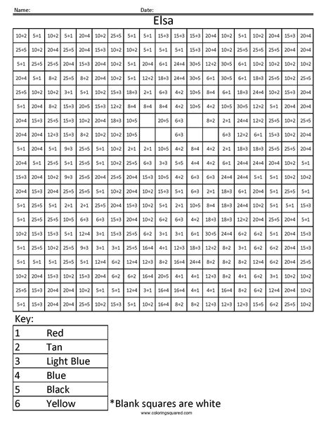 christmas mystery picture math worksheets