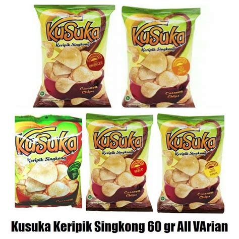 Jual Kusuka Keripik Singkong 60 Gr All Varian Ual Shopee Indonesia