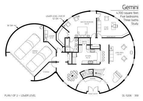 beautiful monolithic dome homes floor plans  home plans design