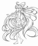 Coloring Pages Miku Vocaloid Hatsune Getcolorings Getdrawings Chibi Color Colorings sketch template