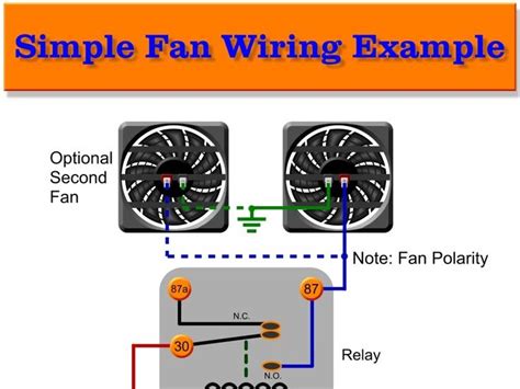 lovely electric fan relay wiring diagram  run relay     automotive industry