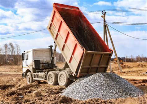 royalty  dump truck pictures images  stock  istock