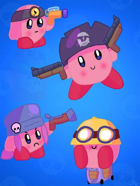 brawl stars  kirby kirby eats  super rare brawlers rbrawlstars