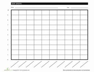 blank bar graph worksheet kindergarten math worksheets  graphing worksheets teaching math