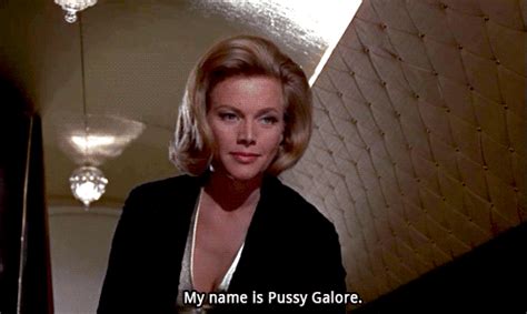 pussy galore is back bond girl returns in latest 007