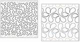 Pantograph Longarm Stippling Patterni sketch template