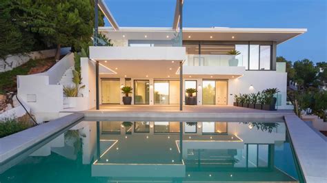 modern newly built stylish luxury villa  ibiza luxury villas ibiza