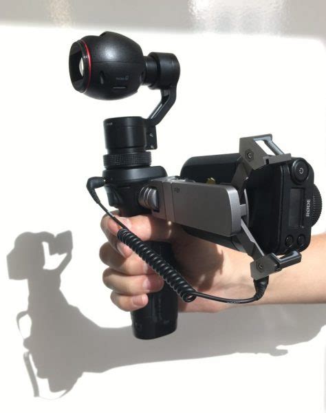 dji introduce osmo integrated  camera  brushless gimbal    newsshooter