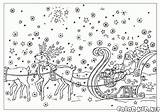 Natale Colorare Babbo Slitta Weihnachtsmann Malvorlagen Ausmalbilder Rentier Claus Pferdeschlitten Schlitten Sleigh Colorkid Trineo Reindeer Jahreszeiten Disegno sketch template
