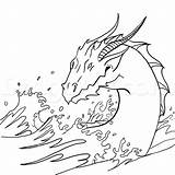 Dragon Sea Water Drawing Pages Easy Draw Coloring Paintingvalley Drawings Ripples Dragons Step Getdrawings Explore Collection Serpent Clipartmag sketch template