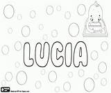 Nombre Lucia Casimeritos Sobres Ninas Idiomas sketch template