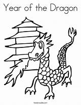 Dragon Year Coloring Worksheet Pages Dragons Happy Sheet Handwriting Chinese Fire Noodle Worksheets Twisty Twistynoodle Built California Usa Favorites Login sketch template