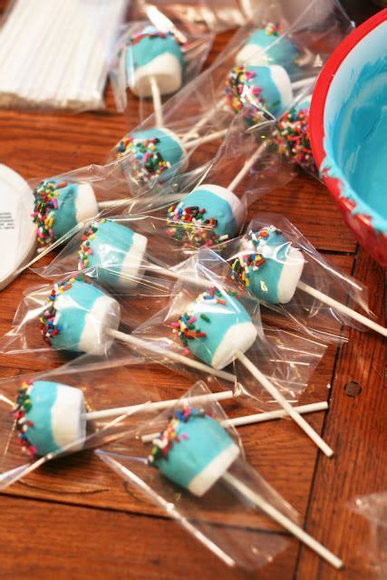 decorar cumples con nubes marshmallows jabones de zapatito con glicerina pinterest