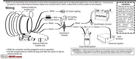 wiring diagram  sun super tach