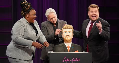 michael douglas plays ‘late late show version of ‘nailed it with