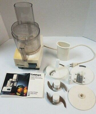 cuisinart  pro  food processor  accessories tested  working  ebay