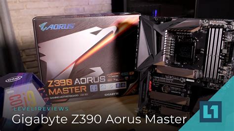 Gigabyte Z390 Aorus Master Review Linux Test Youtube