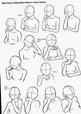 Gesture sketch template