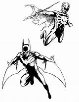 2099 Batman Spiderman Spider Man Drawing Vs Beyond Getdrawings sketch template