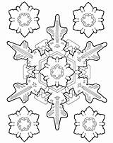 Coloring Snowflake Pages Printable Adults Christmas Snowflakes Kids Color Print Winter Book Dover Publications Mandala Doverpublications Samples Colouring Books Creative sketch template