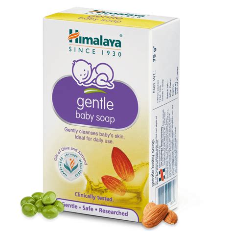 himalaya gentle baby soap   years rs  piece  infotech id