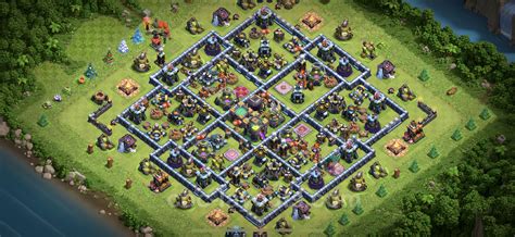 Th War Bases Layouts Th War Base Clash Of Clans Game My Xxx Hot Girl