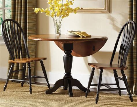 furniture classic small drop leaf kitchen table  chairs  drop