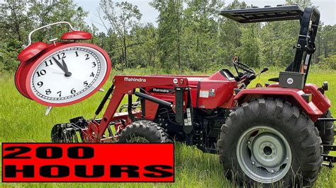 mahindra   hour service tractor maintenance youtube