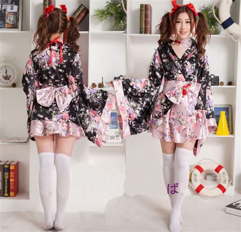 hot fashion cosplay costumes women japanese style kimono