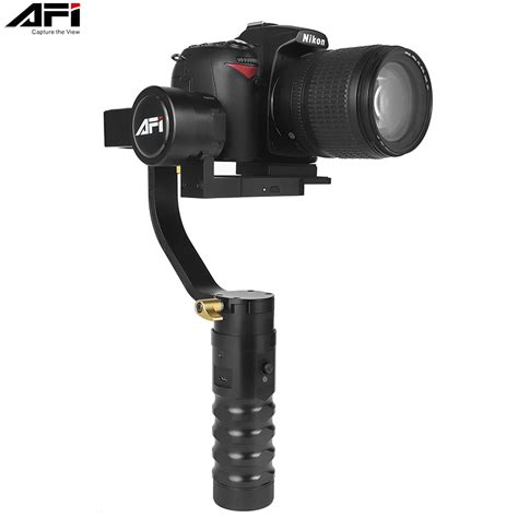 afi  sd gimbal camera stabilizer gimbal dslr soporte handheld  axis gimbal video mobile