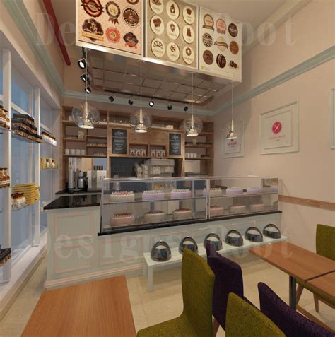 interior designer modren mini cafe