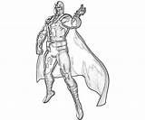 Magneto Coloring sketch template