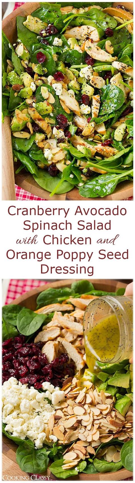 Cranberry Avocado Spinach Salad 17 Simple Salad Inspos To Help