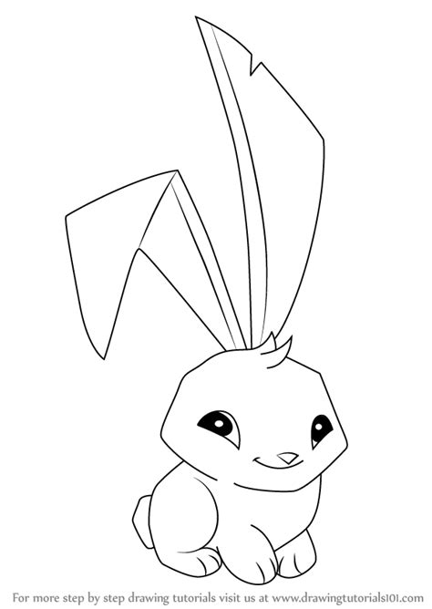 learn   draw bunny  animal jam animal jam step  step
