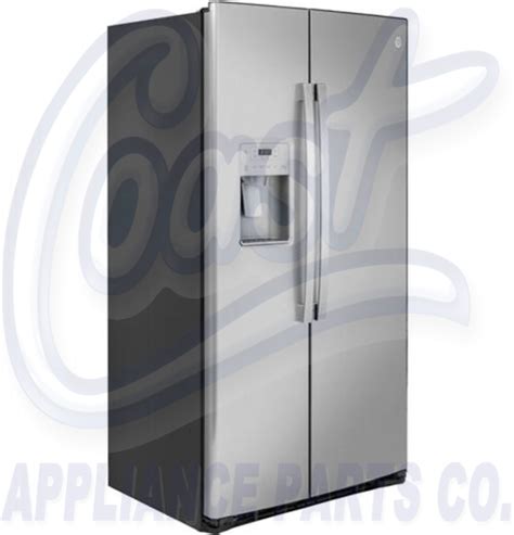 gzsiynfs  cu ft counter depth side  side refrigerator ge coast appliance parts