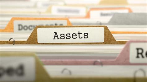 Types Of Assets List Of Asset Classification On The