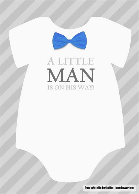 boy baby shower invitations templates  printable baby shower