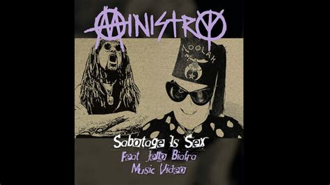 Ministry Premier Official Music Video For Sabotage Is Sex Feat Jello