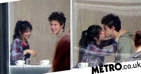 Camila Cabello And Shawn Mendes Kiss Pictures On Coffee