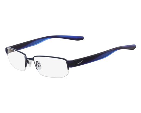 Nike Eyeglasses 8170 400 Blue Visionet