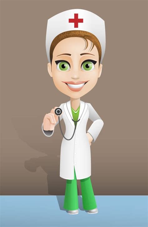 Female Doctor Vector Character Vector Characters