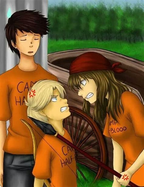 Percy Jackson Michael Yew And Clarisse La Rue I Really Like This