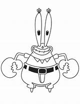 Spongebob Krabs Squarepants Colorir Sirigueijo Cangrejo Esponja Krab Monster Gary Tudodesenhos Sorridente Estés Buscando Patrick sketch template