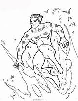 Aquaman Kleurplaten Superhelden Colorat Superheroes P52 Animaatjes Planse Persoonlijke Primiiani Desene sketch template